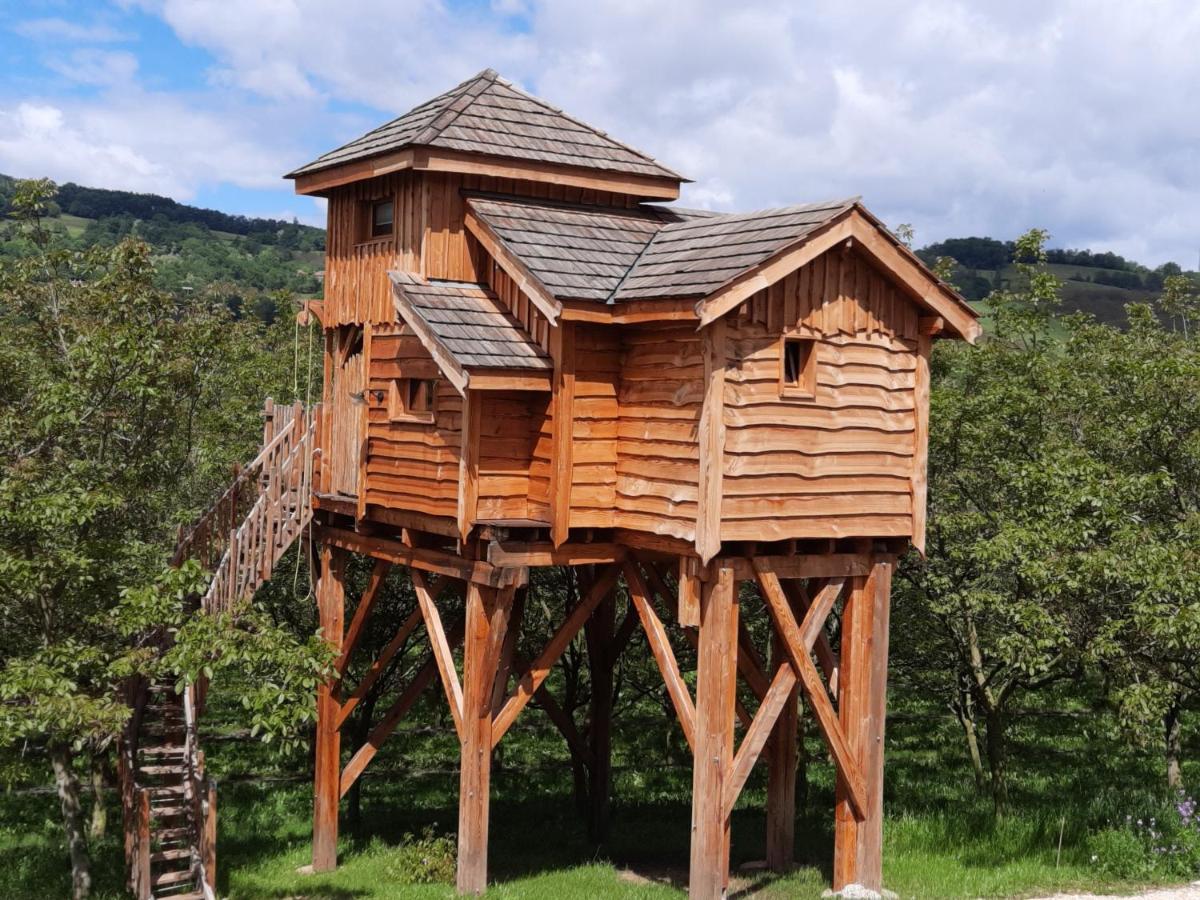 Roulottes Au Pied Du Vercors Saint-Jean-en-Royans Zewnętrze zdjęcie
