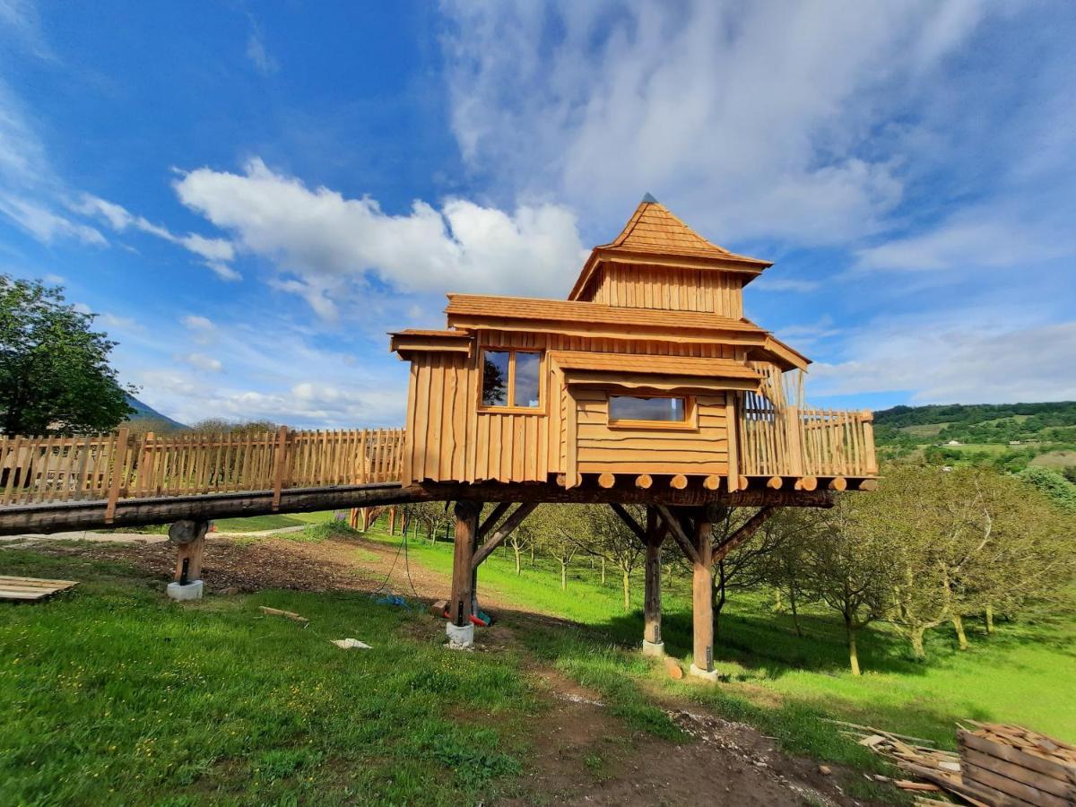 Roulottes Au Pied Du Vercors Saint-Jean-en-Royans Zewnętrze zdjęcie