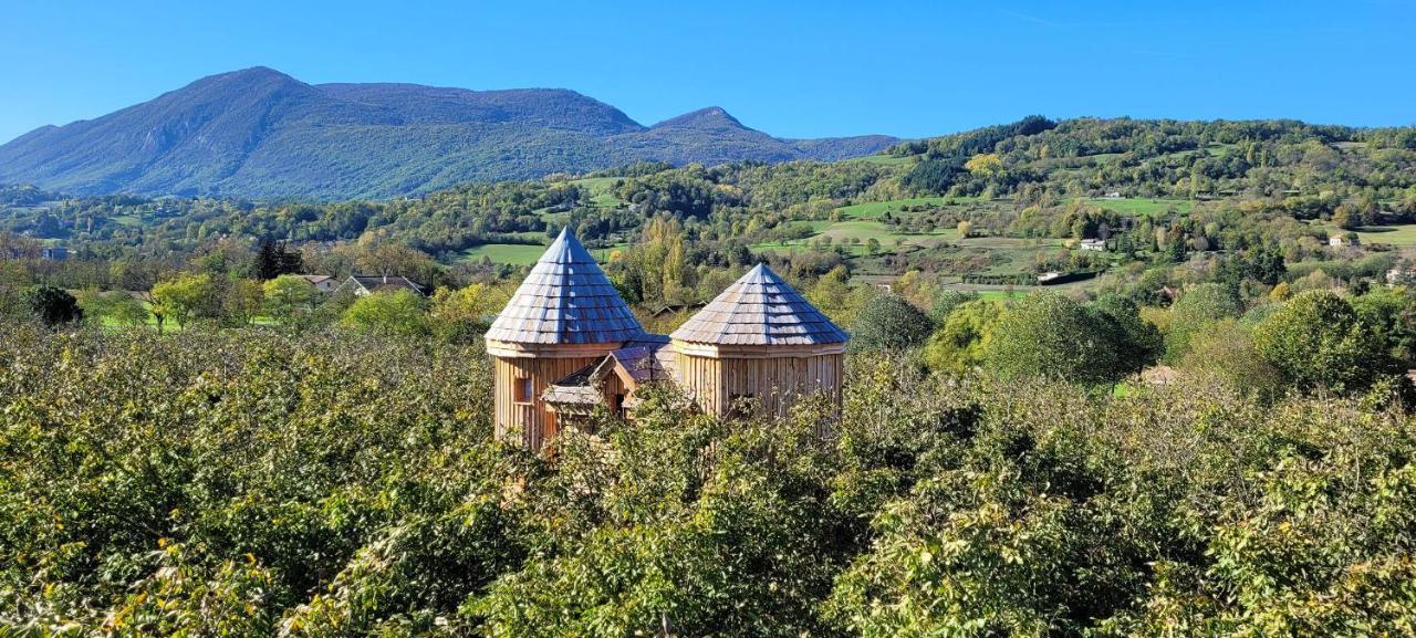 Roulottes Au Pied Du Vercors Saint-Jean-en-Royans Zewnętrze zdjęcie