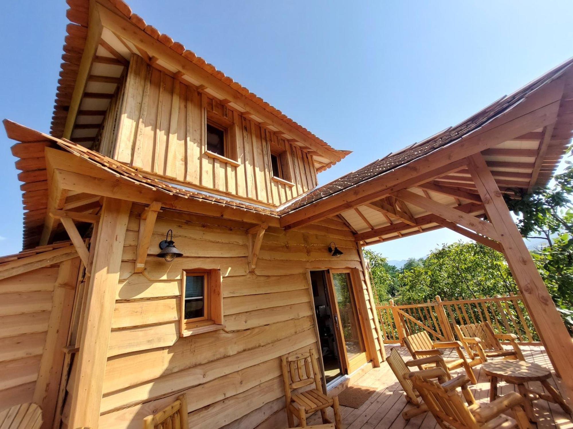 Roulottes Au Pied Du Vercors Saint-Jean-en-Royans Zewnętrze zdjęcie